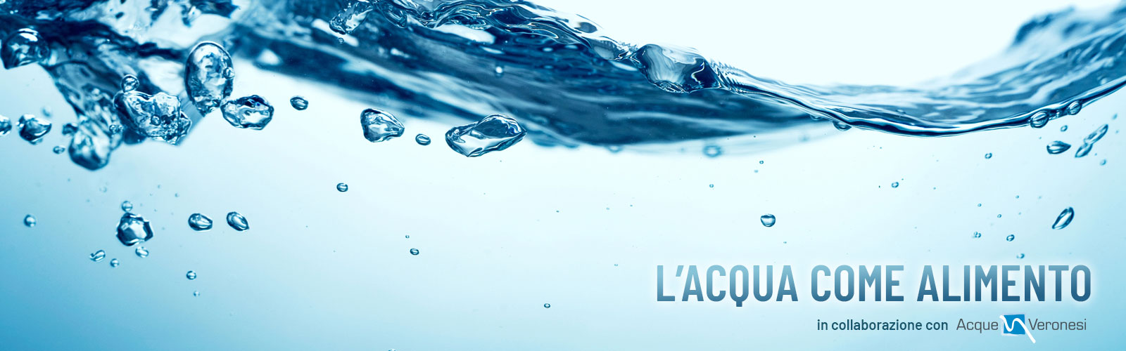 L'acqua come alimento