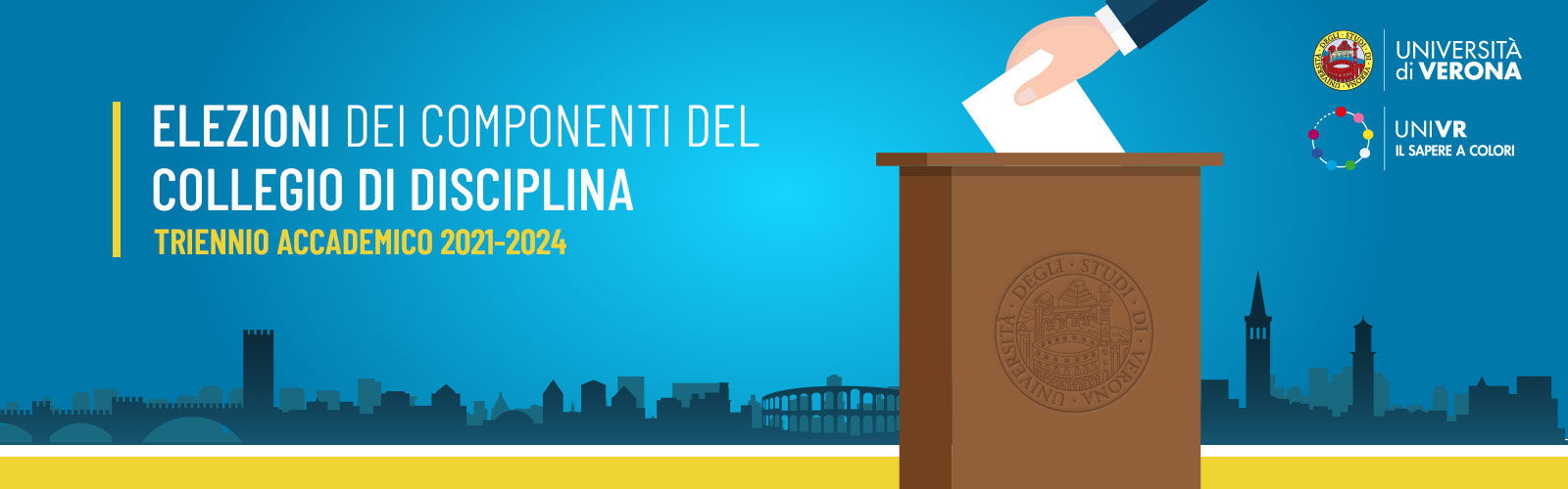 Elezioni dei componenti del Collegio di Disciplina dei Docenti per il triennio accademico 2021/2024